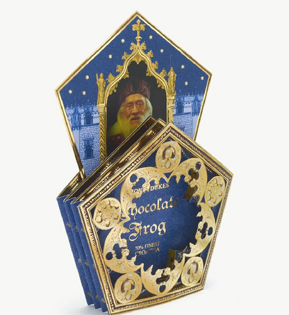 Harry Potter - Pop-Up-Grußkarte - Schokofrosch Verpackung