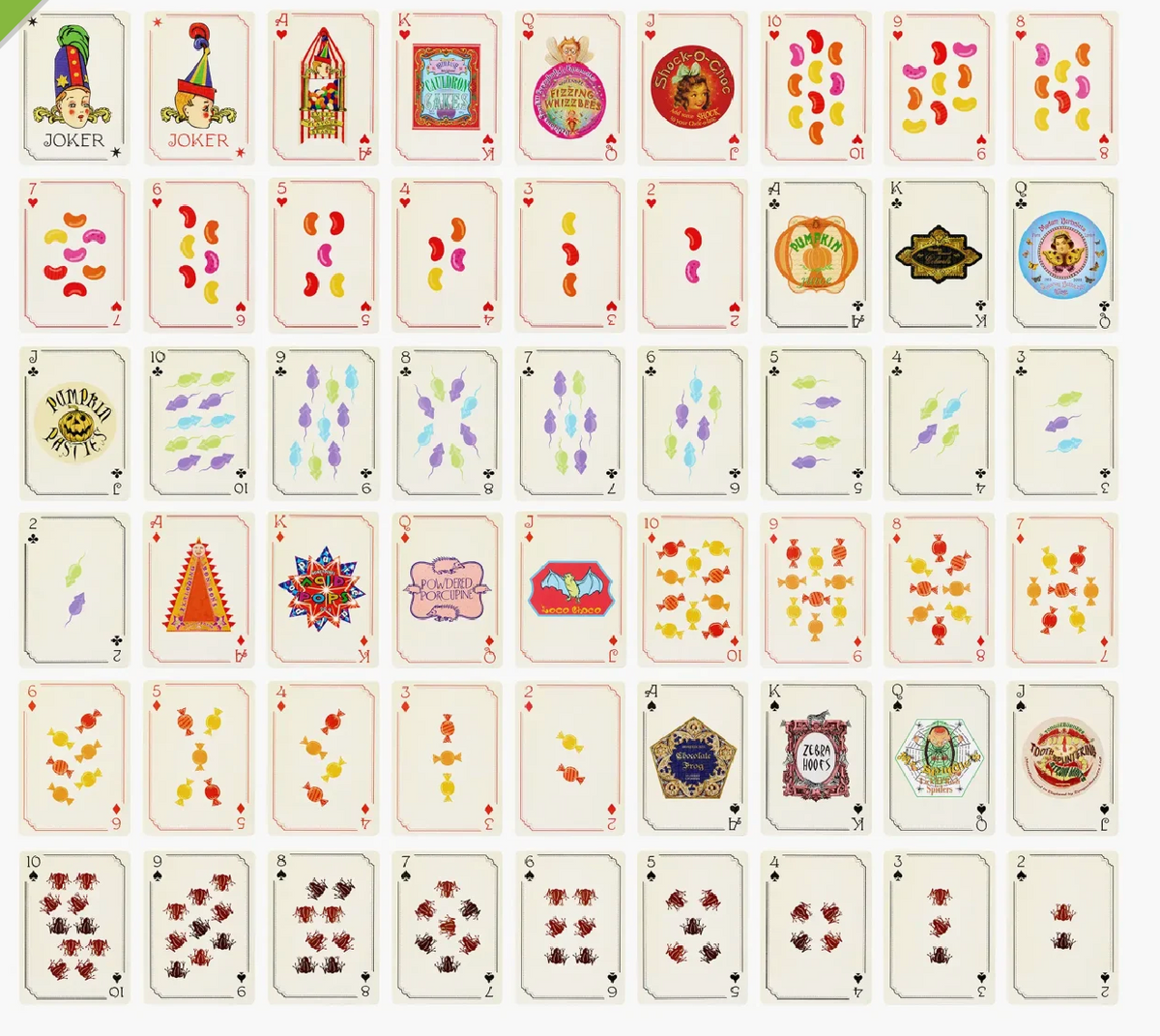 Harry Potter - Spielkarten - Honeydukes