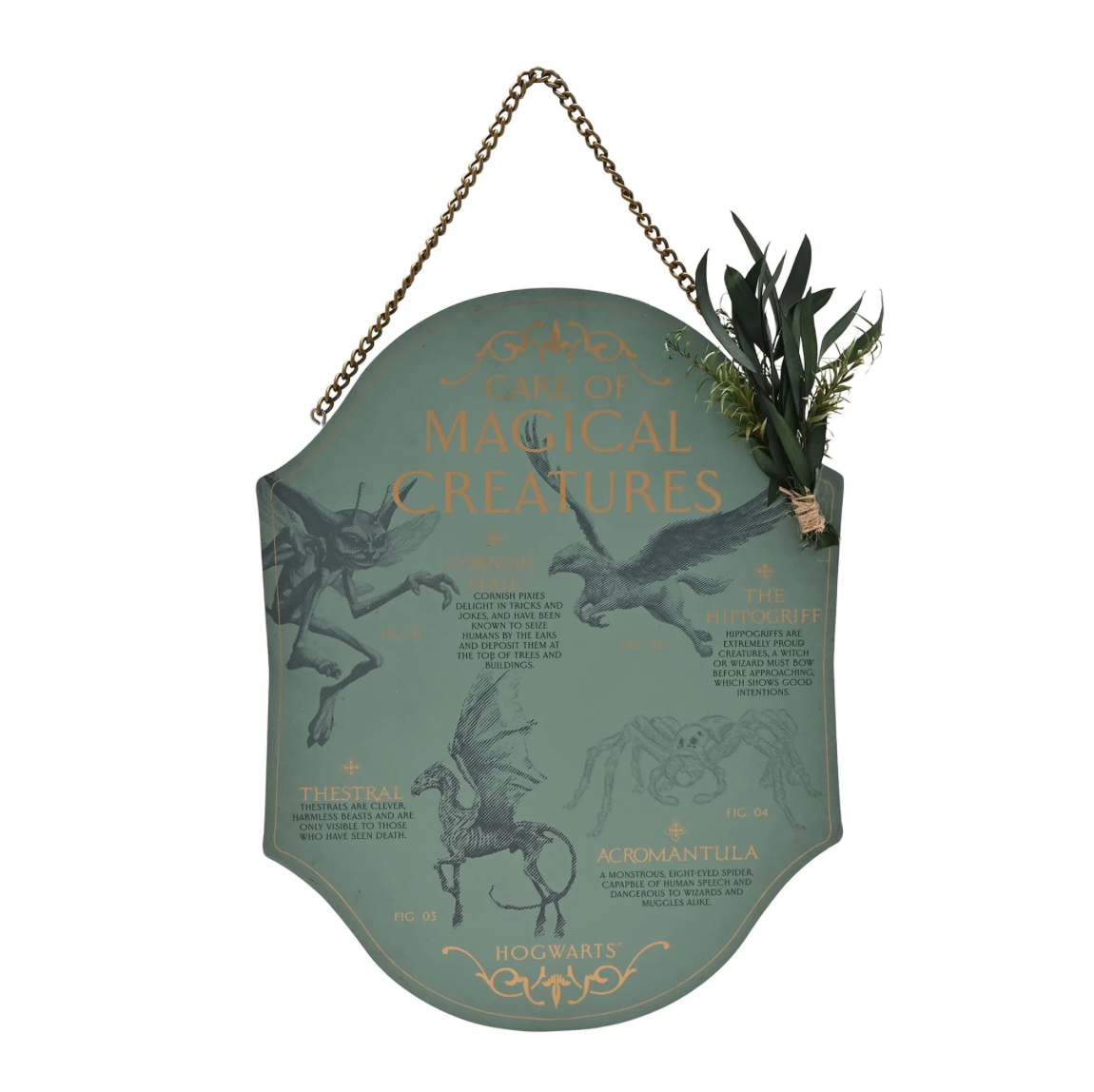 Harry Potter - Herbologie Plakette - Magical Creatures