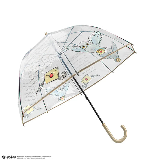 Harry Potter - Transparenter Regenschirm - Hedwig
