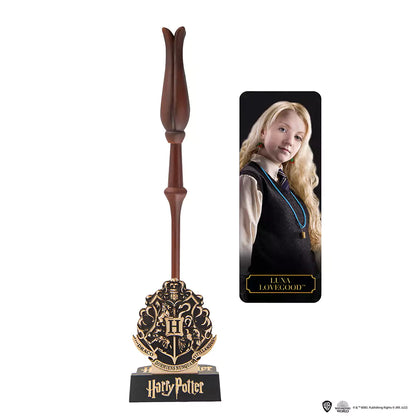Harry Potter - Stift inkl. Stifthalter - Luna Lovegood Zauberstab