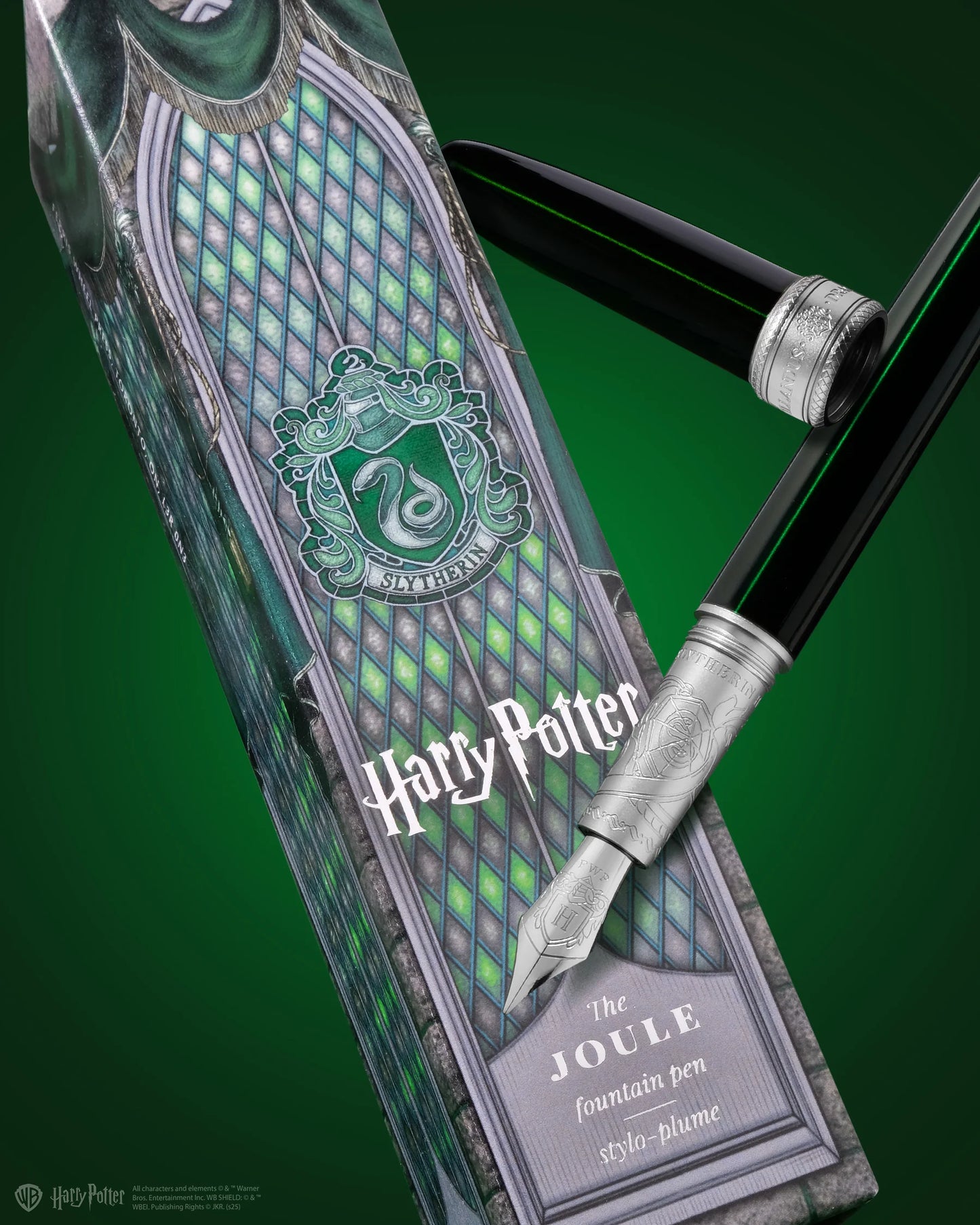 Harry Potter - The Joule Fountain Pen (Ferris Wheel Press) - Slytherin