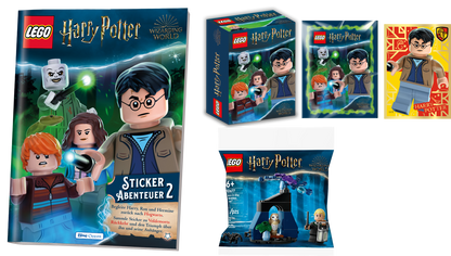 Harry Potter - LEGO Harry Potter Sticker & Trading Card Collection Serie 2 - Starterpack