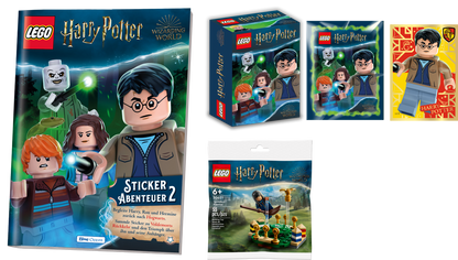 Harry Potter - LEGO Harry Potter Sticker & Trading Card Collection Serie 2 - Starterpack