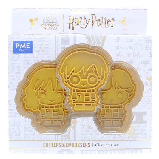 Harry Potter - Ausstech-Form - Harry, Hermine & Ron 3er-Set