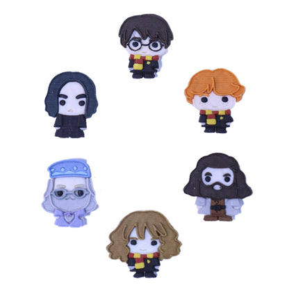 Harry Potter - Essbarer Tortenaufsatz (12,7g) - Charaktere 6er-Set