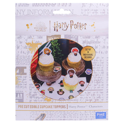Harry Potter - Essbare Tortenaufleger (24g) - Charaktere 24er-Set