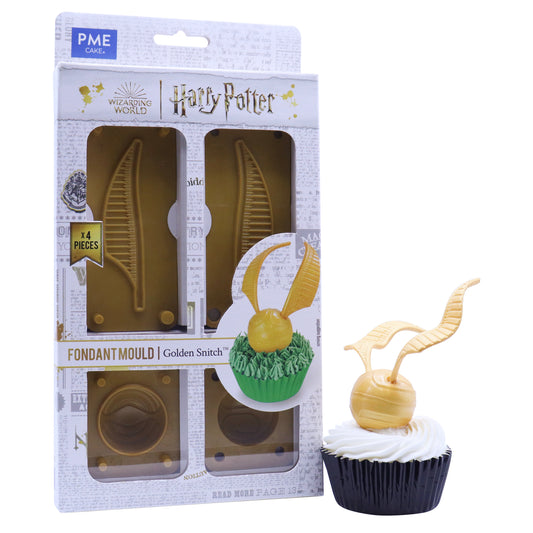 Harry Potter - Fondant-Form - Goldener Schnatz