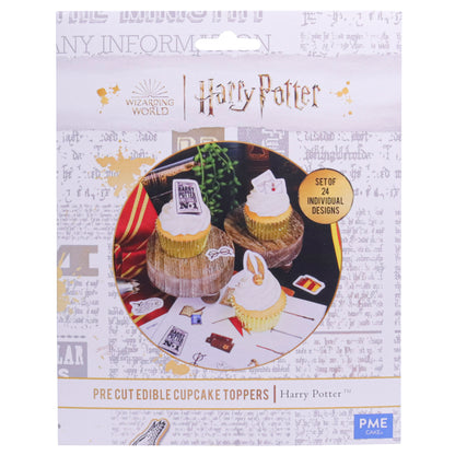 Harry Potter - Essbare Tortenaufleger (24g) - Harry Potter 24er-Set
