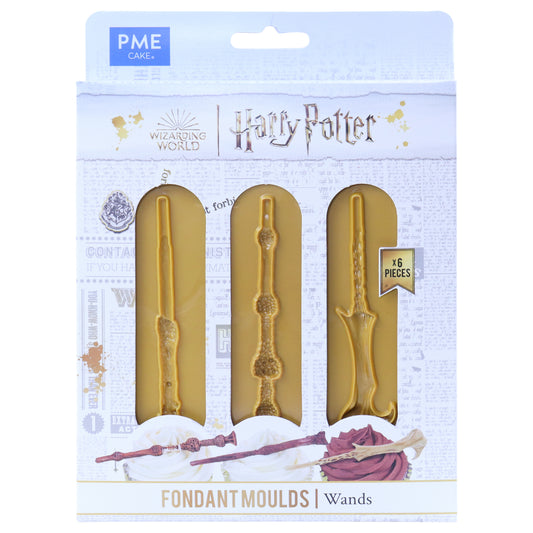 Harry Potter - Fondant-Form - Zauberstäbe 3er-Set