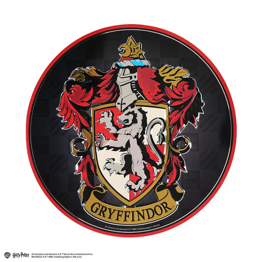 Harry Potter - Blechschild rund - Gryffindor