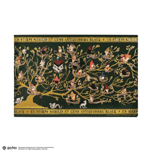 Harry Potter - Blechschild - Familie Black Stammbaum