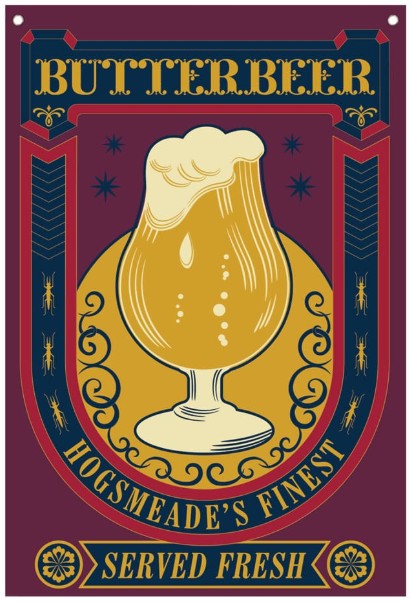 Harry Potter - Banner -  Hogsmeade`s Finest Butterbeer