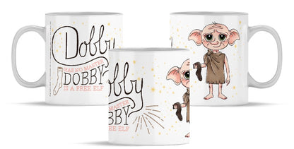 Harry Potter - Tasse - Dobby is a free Elf