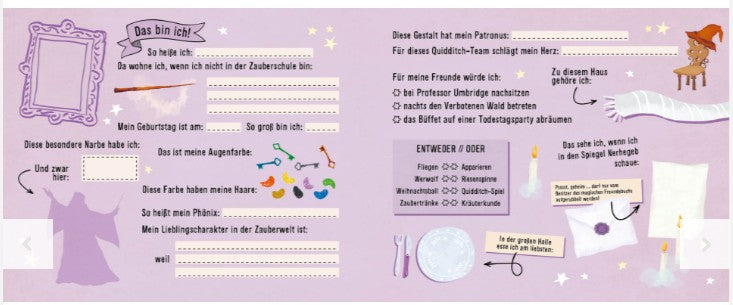 Harry Potter - Mein Freundebuch für Harry-Potter-Fans