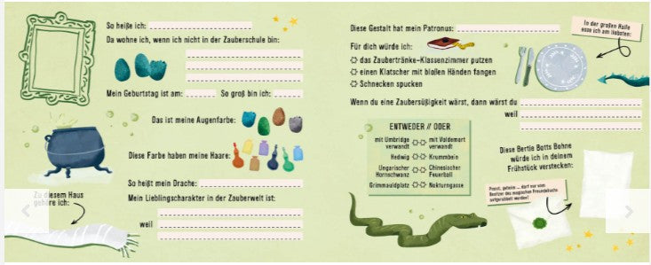 Harry Potter - Mein Freundebuch für Harry-Potter-Fans
