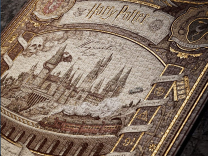 Harry Potter - Puzzle - Hogwarts - Multi-Dimensionales Puzzle (1000 Teile)