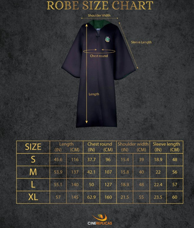 Harry Potter - Zauberergewand - Slytherin