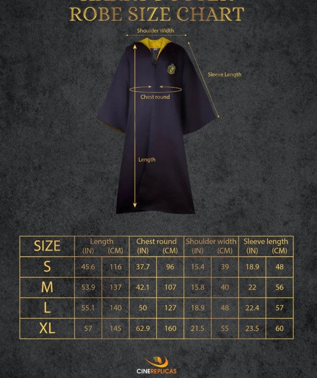 Harry Potter - Zauberergewand - Hufflepuff