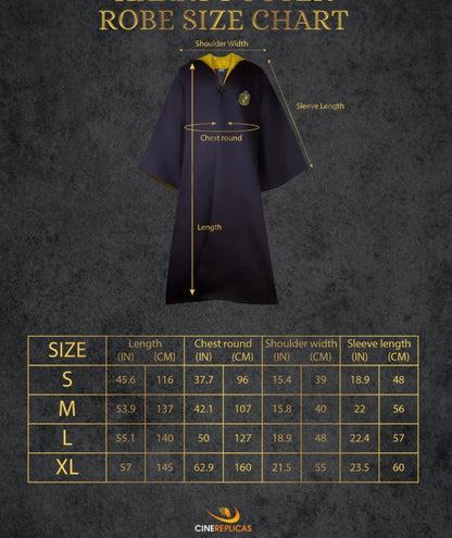 Harry Potter - Zauberergewand - Hufflepuff