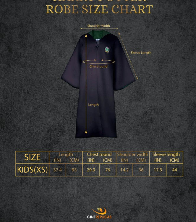 Harry Potter - Zauberergewand - Slytherin