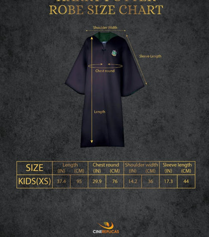 Harry Potter - Zauberergewand - Slytherin