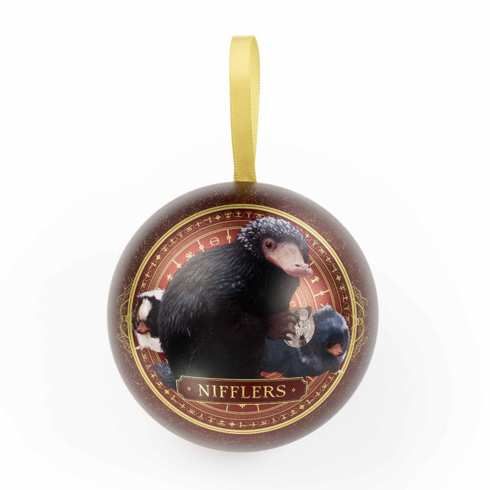 Phantastische Tierwesen - Niffler Weihnachtskugel inkl. Halskette