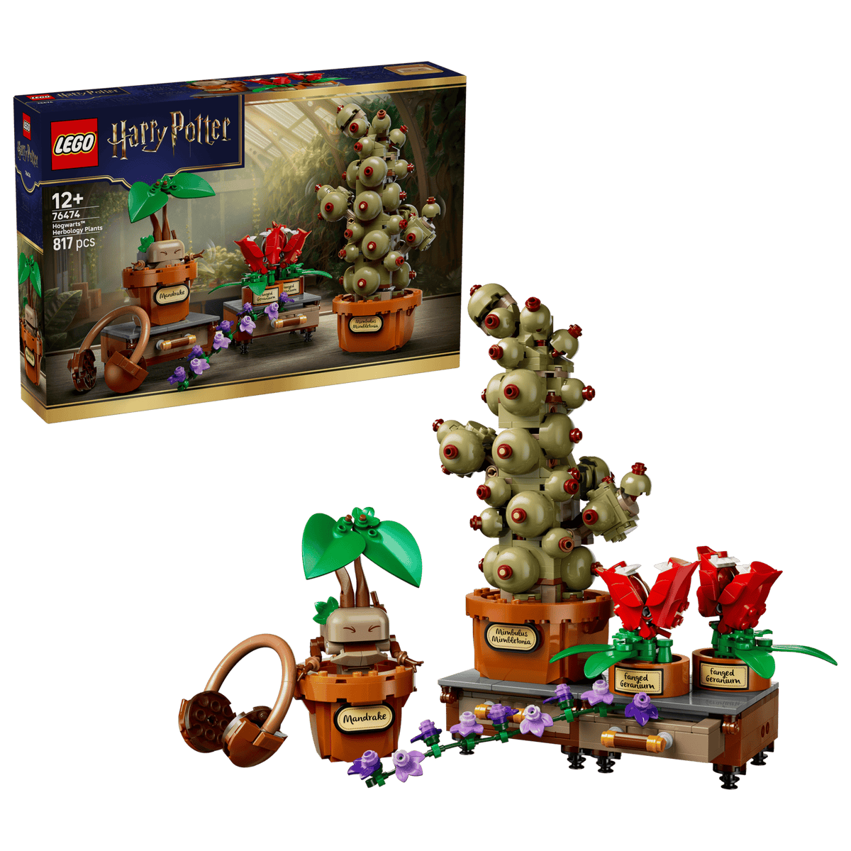 Harry Potter - LEGO® - Schloss Hogwarts™: Kräuterkunde-Pflanzen