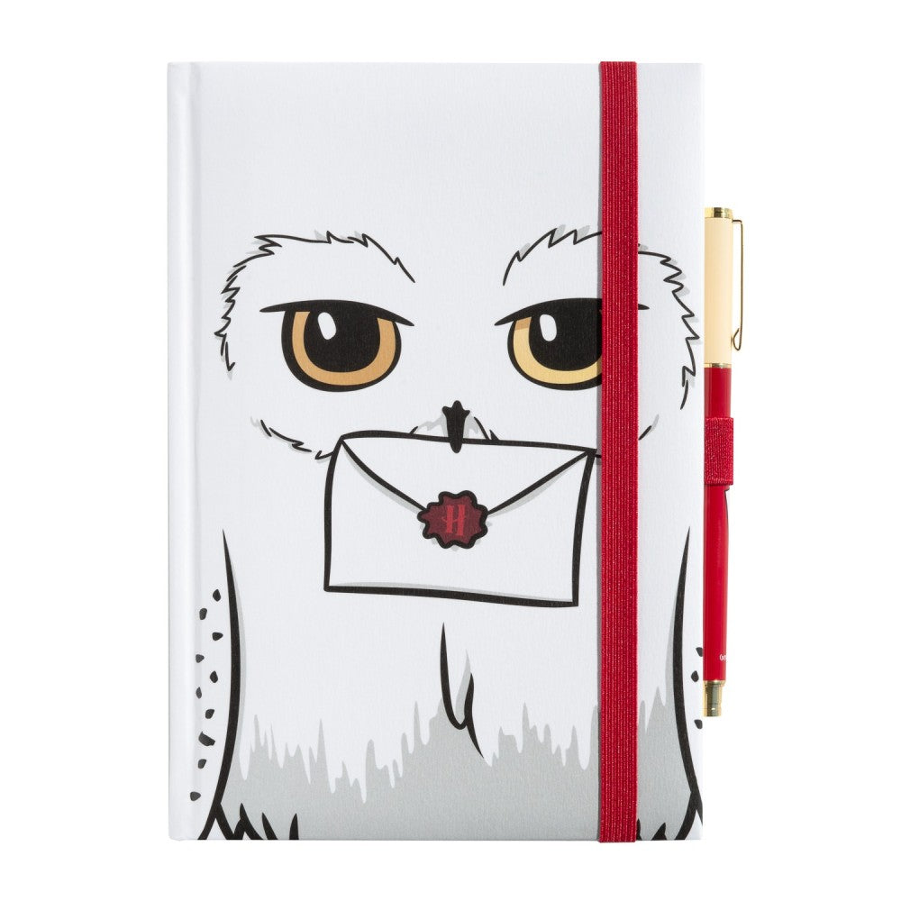 Harry Potter - Notizbuch mit Stift - Hedwig