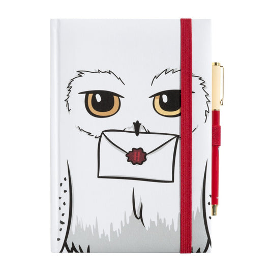 Harry Potter - Notizbuch mit Stift - Hedwig