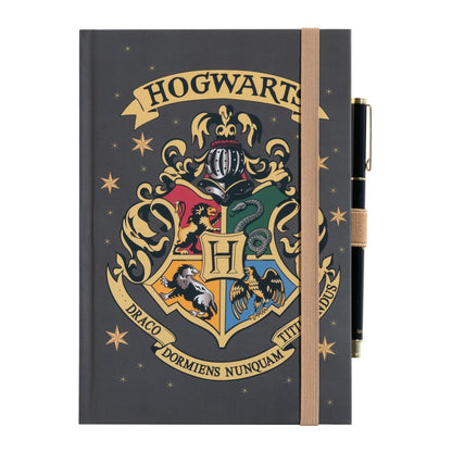 Harry Potter - Notizbuch mit Stift - Hogwarts
