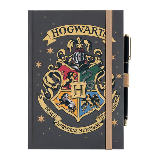 Harry Potter - Notizbuch mit Stift - Hogwarts