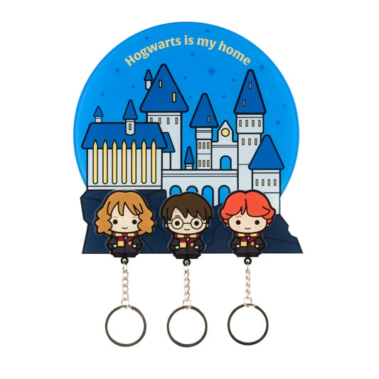 Harry Potter - Schlüsselbrett inkl. 3 Schlüsselanhänger