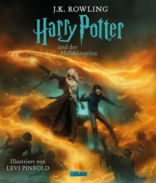 Harry Potter - Band 6 - Harry Potter und der Halbblutprinz (farbig illustrierte Schmuckausgabe) - Hardcover