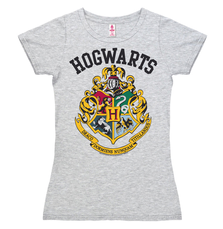 Harry Potter - Girlie T-Shirt - Hogwarts Logo