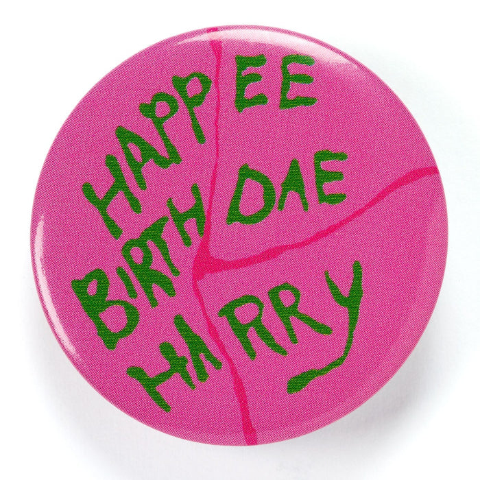 Harry Potter - Grußkarte mit Button Anstecker - Dobby: Alles Gute zum Geburtstag Torte