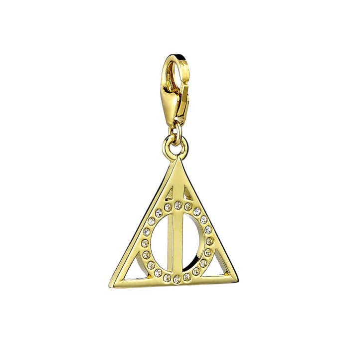 Harry Potter - Kristall-Kollektion - Heiligtümer des Todes - Anhänger - 925 Sterling Silber (vergoldet)