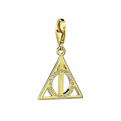 Harry Potter - Kristall-Kollektion - Heiligtümer des Todes - Anhänger - 925 Sterling Silber (vergoldet)