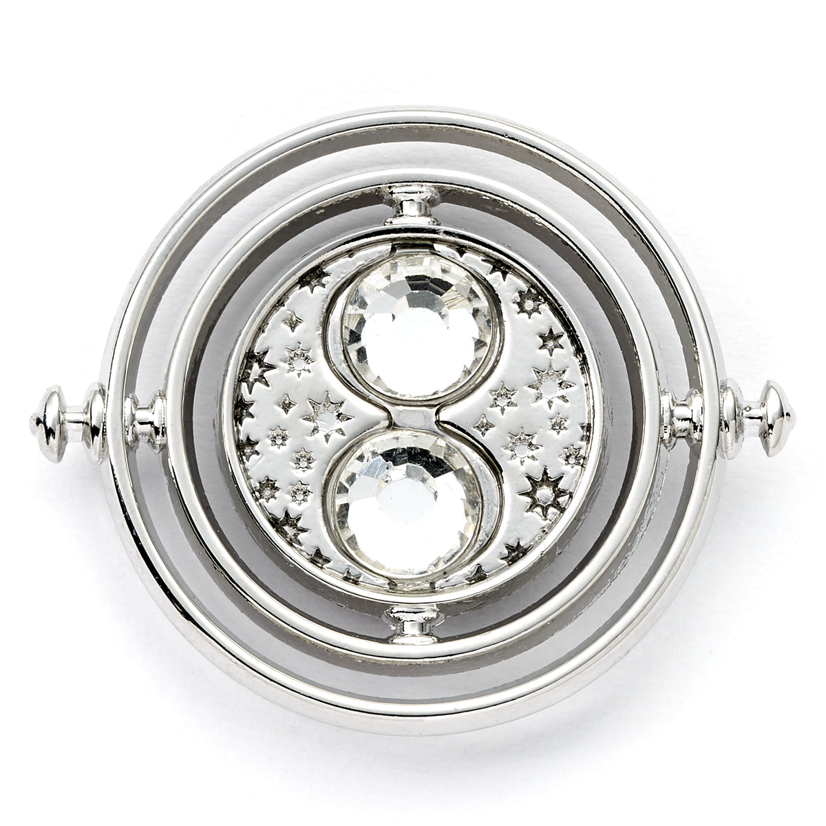 Harry Potter - Ansteck-Button - Zeitumkehrer (silber)
