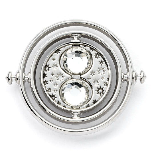 Harry Potter - Ansteck-Button - Zeitumkehrer (silber)