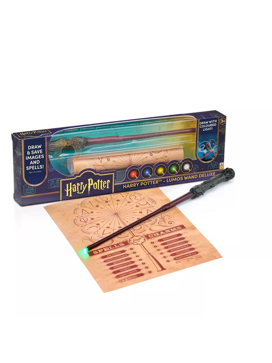 Harry Potter - Deluxe Lumos Leuchtzauberstab (5 farbig)