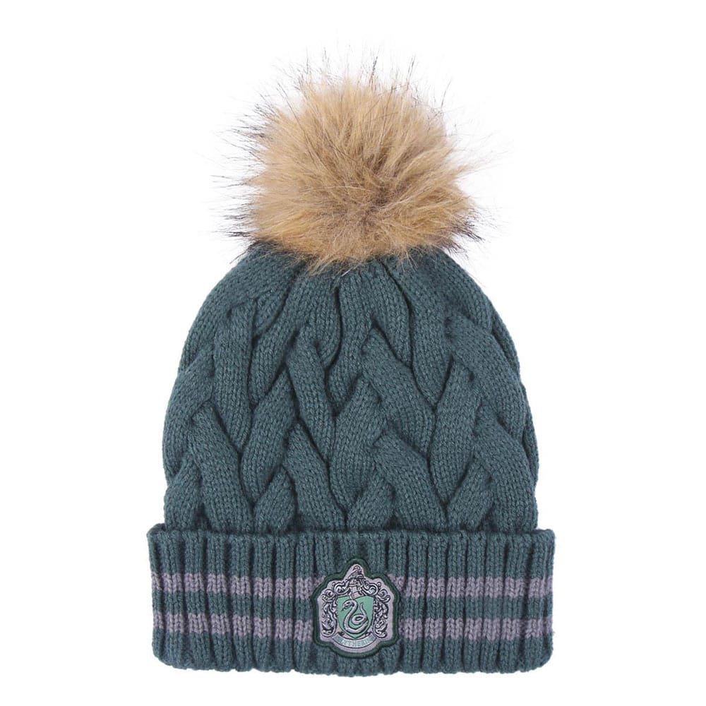 Harry Potter - Pom-Pom Beanie - Slytherin