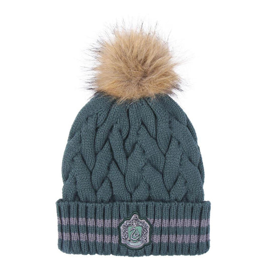 Harry Potter - Pom-Pom Beanie - Slytherin