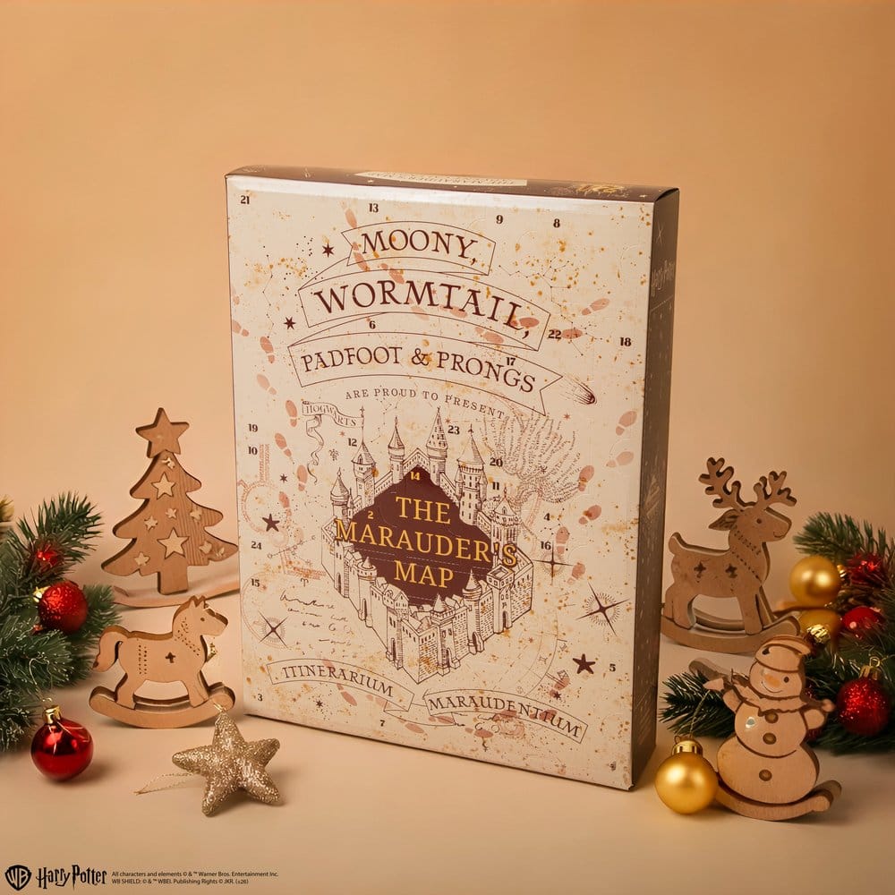 Harry Potter - Adventskalender 2026 - Karte des Rumtreibers