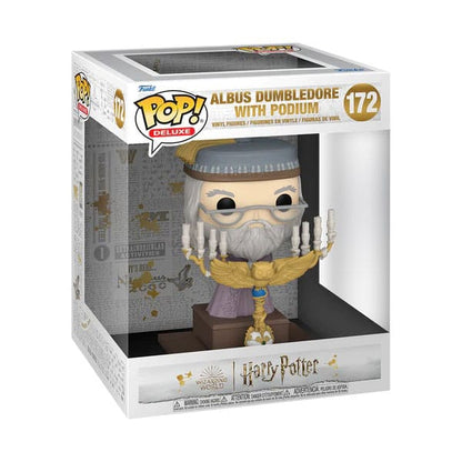 Harry Potter - Albus Dumbledore mit Podium - Pop!