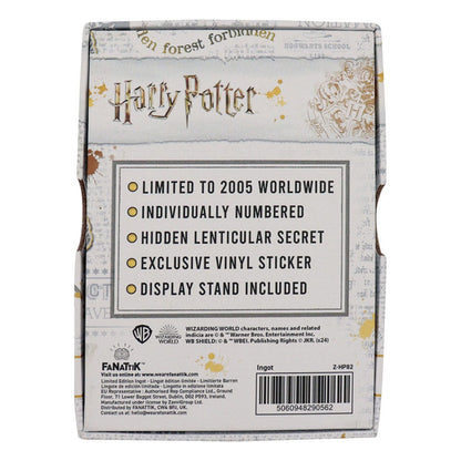 Harry Potter - Dumbledore`s Armee Metallbarren - Limited Edition