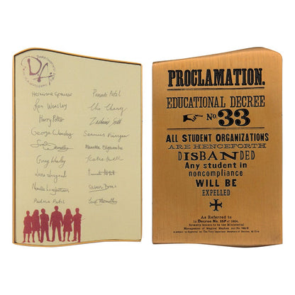 Harry Potter - Dumbledore`s Armee Metallbarren - Limited Edition