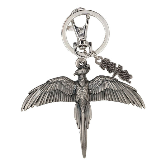 Harry Potter - Metall-Schlüsselanhänger - Fawkes der Phönix