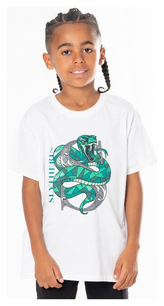 Harry Potter - T-Shirt Kinder - Slytherin Mosaik