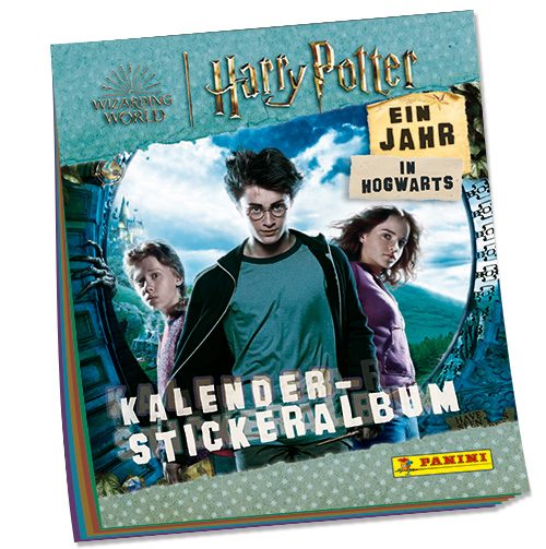 Harry Potter - Ein Jahr in Hogwarts - Sticker & Cards - Album